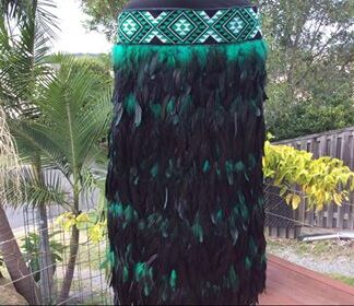 Adults Full Length - Green + Black Design
