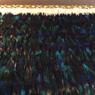 Adults Full Length - Paua with Yellow Taniko